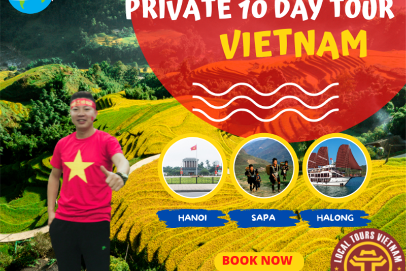 Private 10 Day Tour From The North to Central of Vietnam