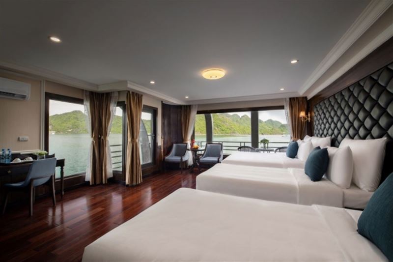 Halong La Pandora Cruise - Luxury Overnight Cruise in Lan Ha Bay & Ha Long Bay