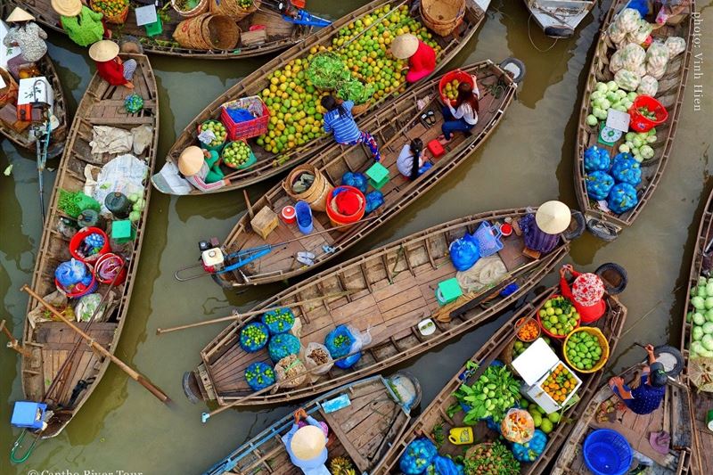 5-Day Southern Vietnam Tour with Mekong River Overnight Cruise