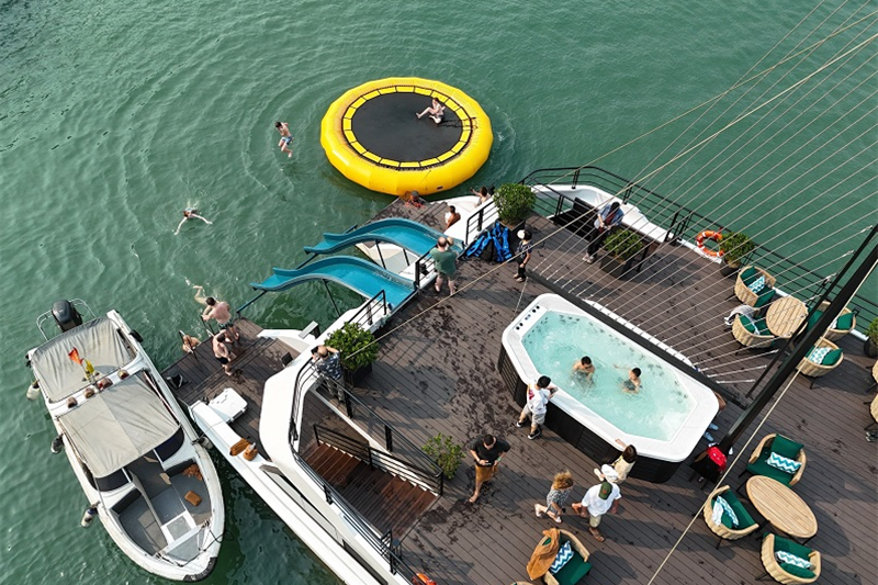 The Halong Catamaran Cruise Premium  Day Tour in Halong Bay & Lan Ha Bay