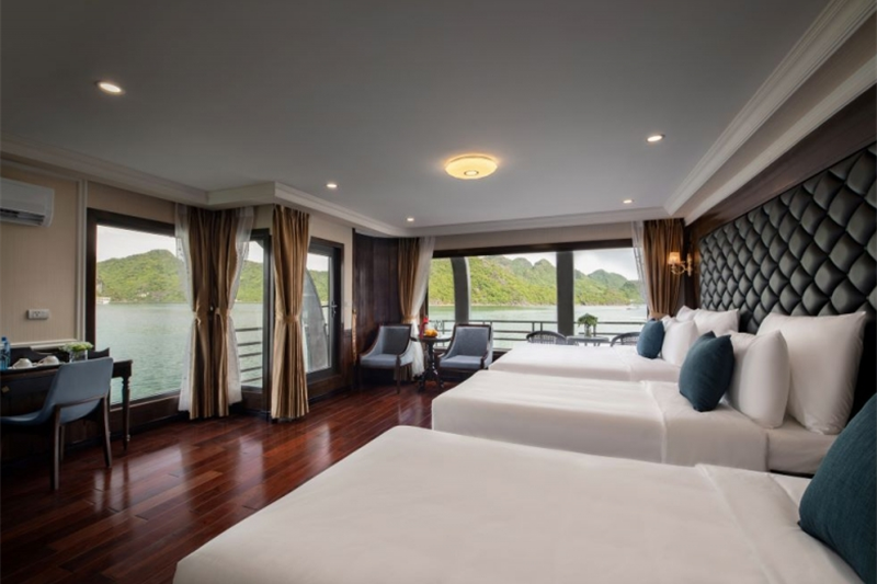 Halong La Pandora Cruise - Luxury Overnight Cruise in Lan Ha Bay & Ha Long Bay