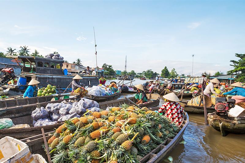 5-Day Southern Vietnam Tour with Mekong River Overnight Cruise