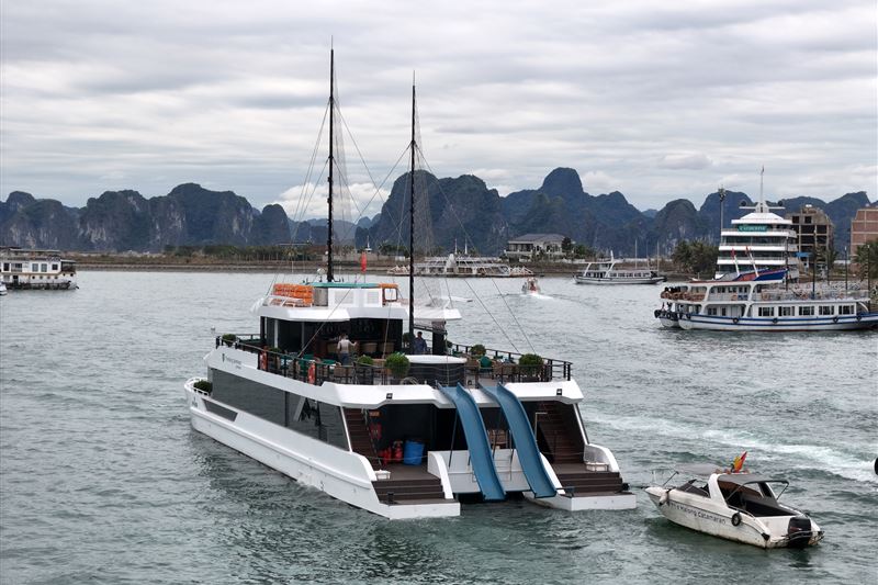 The Halong Catamaran Cruise Premium  Day Tour in Halong Bay & Lan Ha Bay