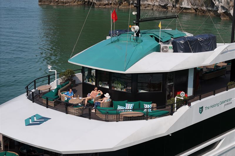 The Halong Catamaran Cruise Premium  Day Tour in Halong Bay & Lan Ha Bay